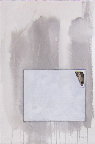 Minimal Grey Photo Fragment Paper Painting Medium Jpg